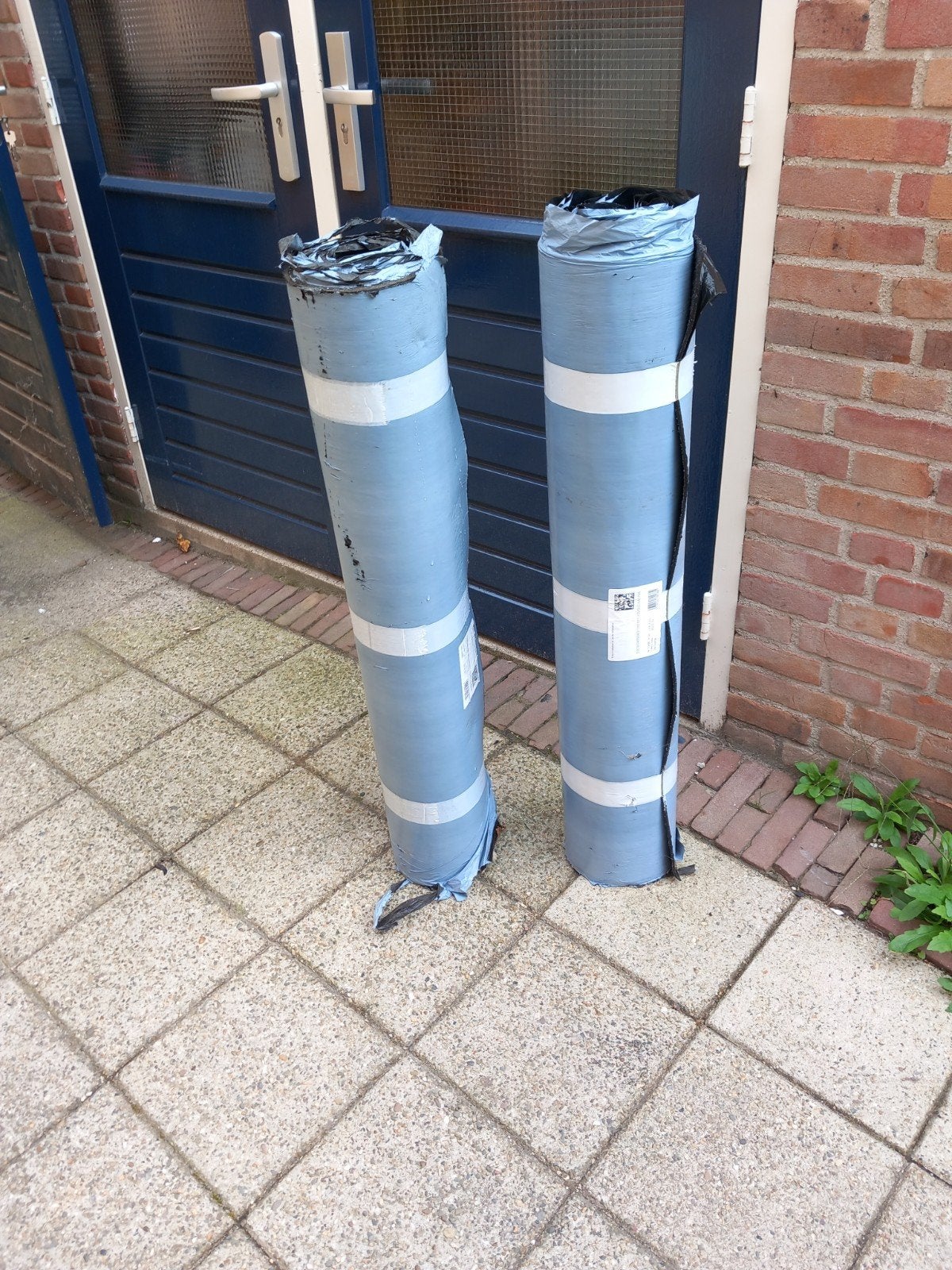 Dakleer rollen - 10 m², Ophalen