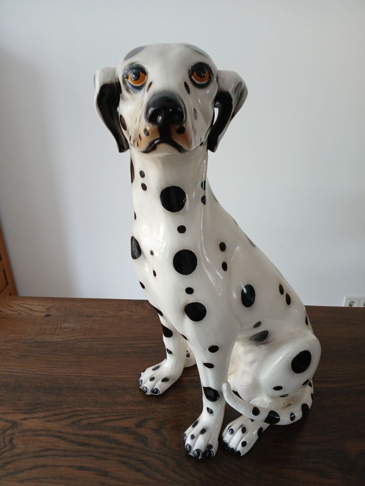 Mooie Dalmatiër beeld 52 cm hoog, Ophalen, Zo goed als nieuw, Dier