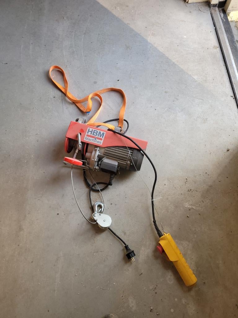 TE HUUR electrische lier electrische takel, Ophalen