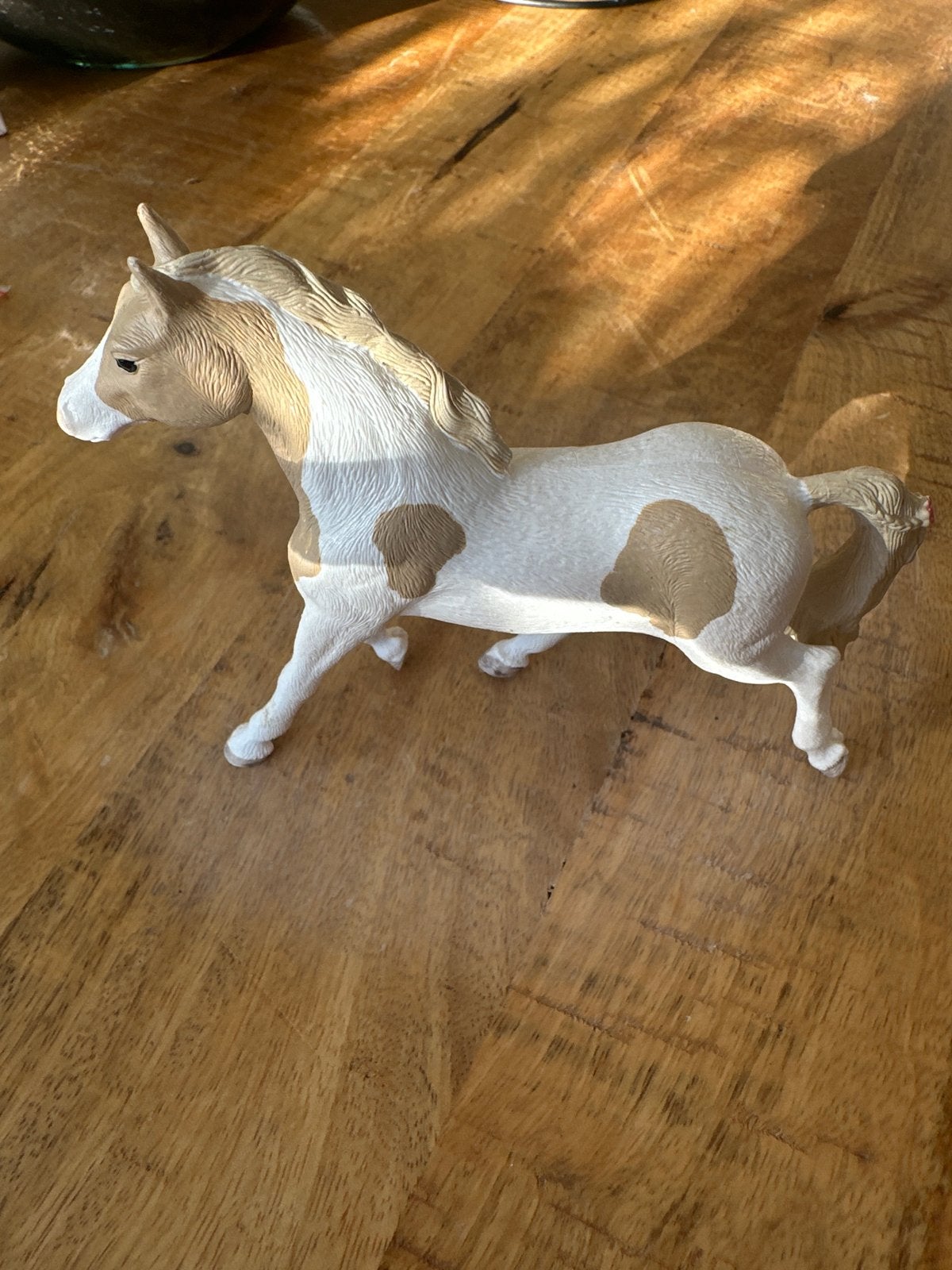 Schleich paard speelgoedfiguur, bruin gevlekt, Ophalen of Verzenden, Gebruikt