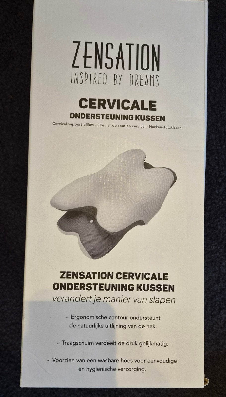 Zensation Cervicale Ondersteuning Kussen - Ergonomisch, Ophalen of Verzenden