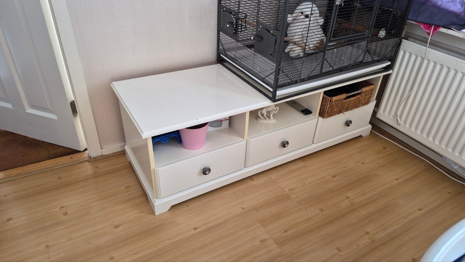 IKEA Hemnes kast/dressoir, Ophalen, Verstelbaar, Wit, Tweepersoons