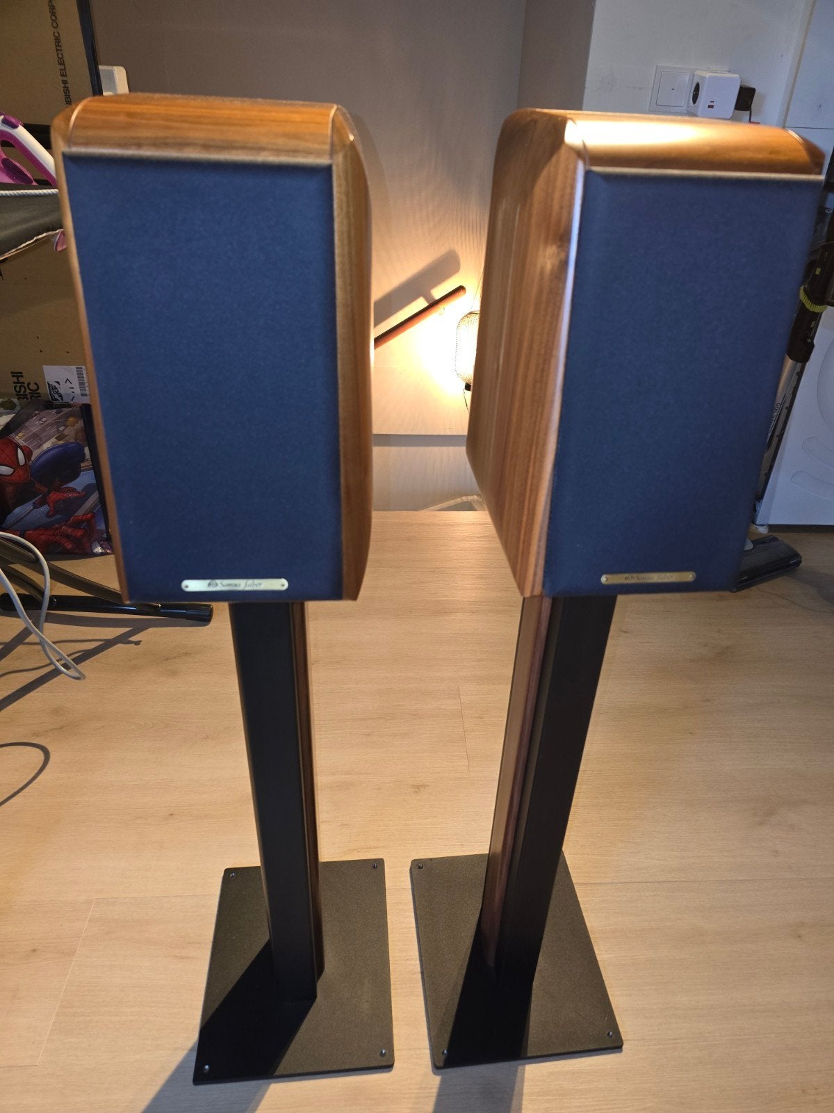 Sonus Faber Signum inclusief originele stands zgan, Audio, Tv en Foto, Luidsprekers, 120 tot 150 watt, Zo goed als nieuw, Boekenplank luidspreker