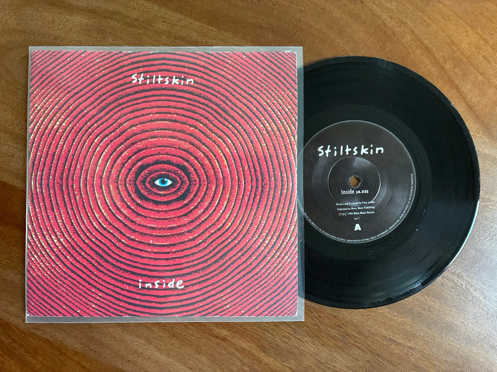 Stiltskin - Inside, Ophalen of Verzenden, 7 inch