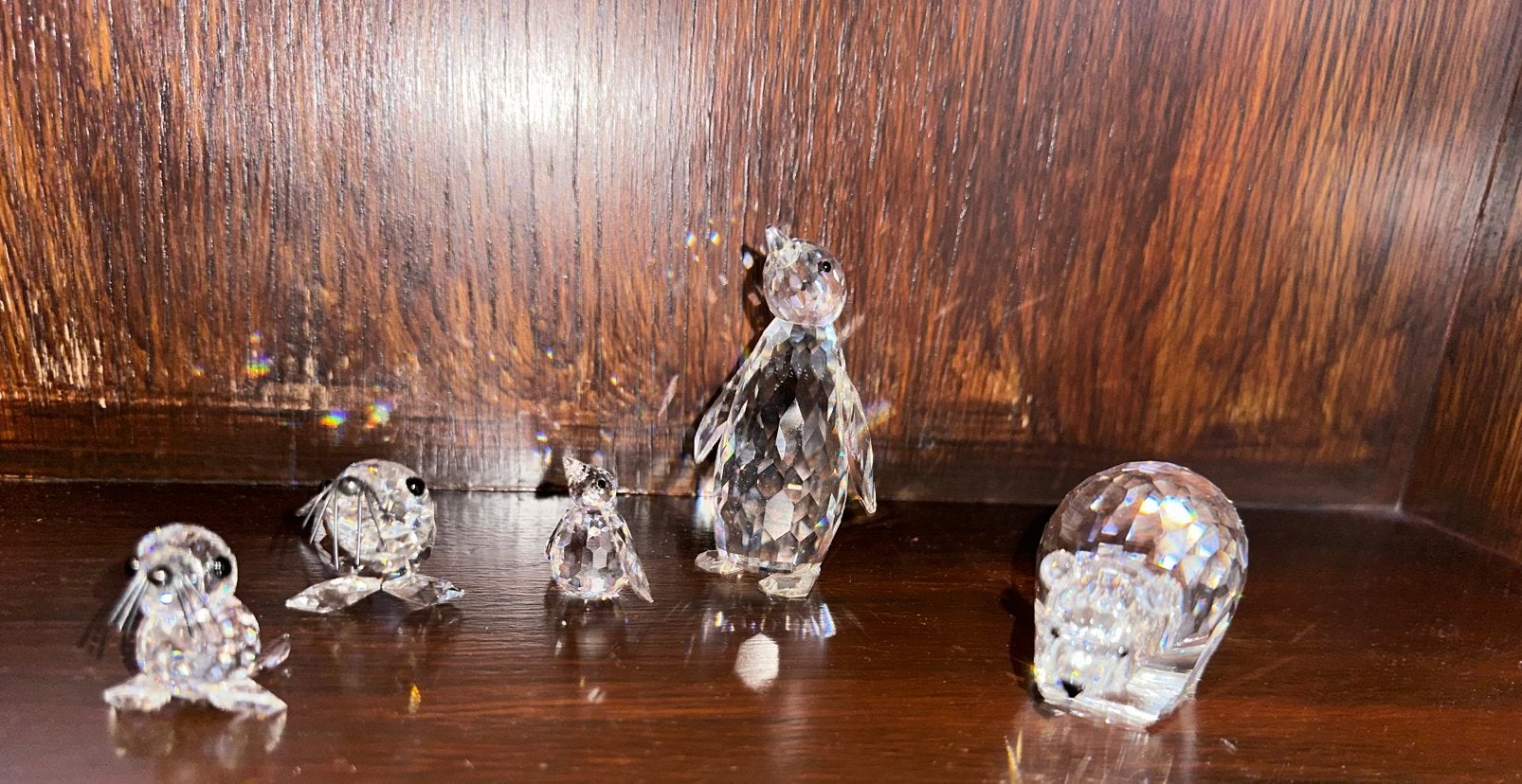 Swarovski pinguïn ijsbeer en zeehond, Verzamelen, Ophalen of Verzenden, Zo goed als nieuw, Figuurtje