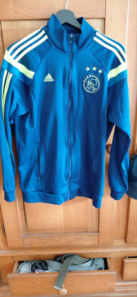 Mooi ajax vest, Blauw, Maat 56/58 (XL), Ophalen of Verzenden, Zo goed als nieuw