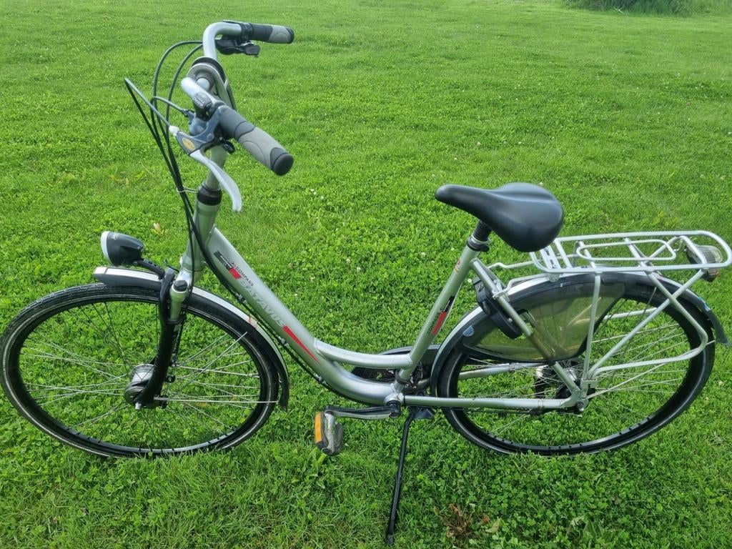 Batavus Compass 28 inch 27 versnelllingen frame 54cm, Fietsen en Brommers, Fietsen | Dames | Damesfietsen, Gebruikt, Batavus, Versnellingen