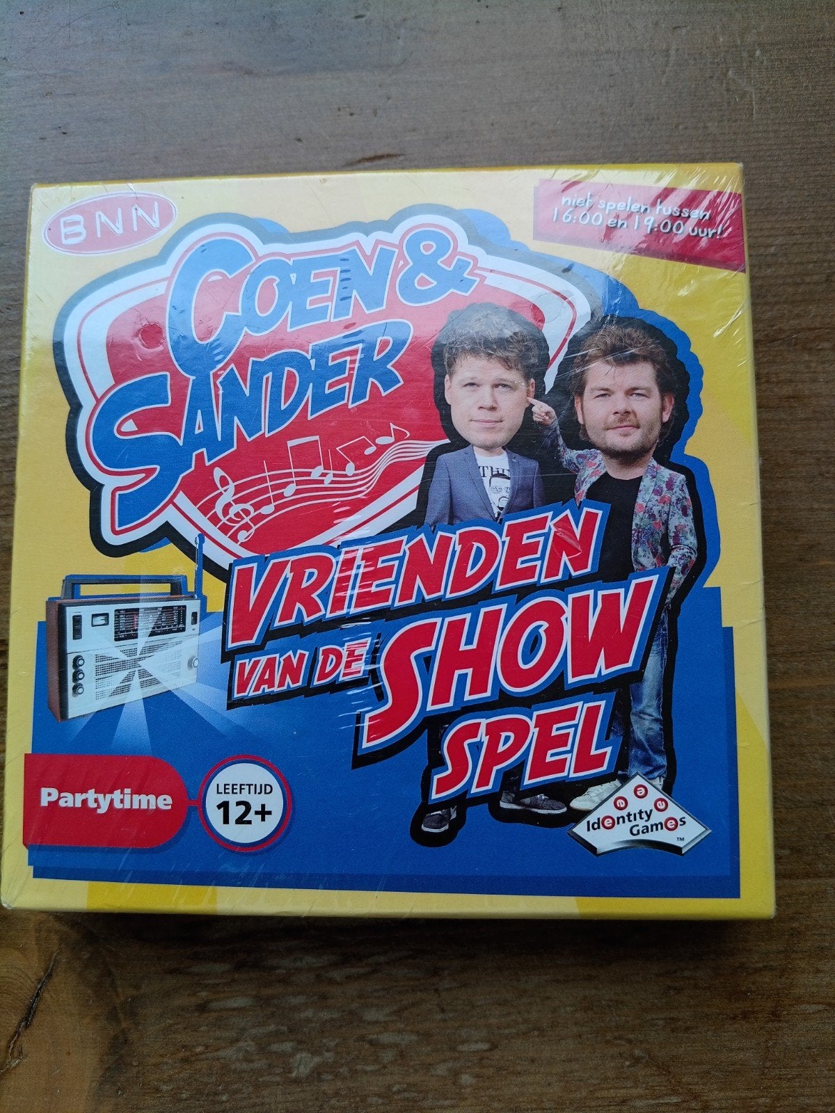 Coen & Sander Vrienden van de Show Spel - Nieuw, Hobby en Vrije tijd, Drie of vier spelers, Ophalen of Verzenden, Nieuw, IdOntity Games