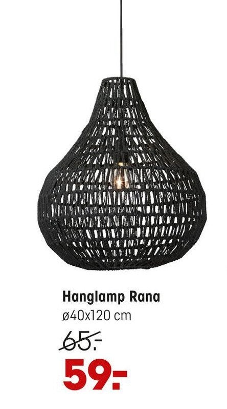 Hanglamp Rana Kwantum, Huis en Inrichting, Ophalen, Nieuw