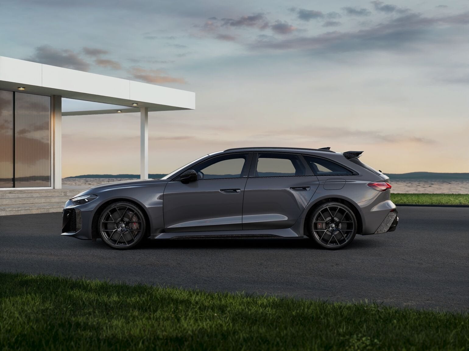 Audi RS5 Avant e-hybrid quattro Audi Sport Pakket Keramisch, Automaat, Gebruikt, Zwart, RS5