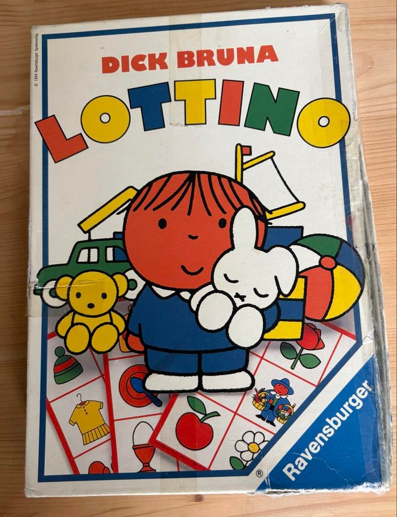 Dick Bruna Lottino Ravensburger Spel (3-6 jaar), Een of twee spelers, Ophalen of Verzenden, Gebruikt