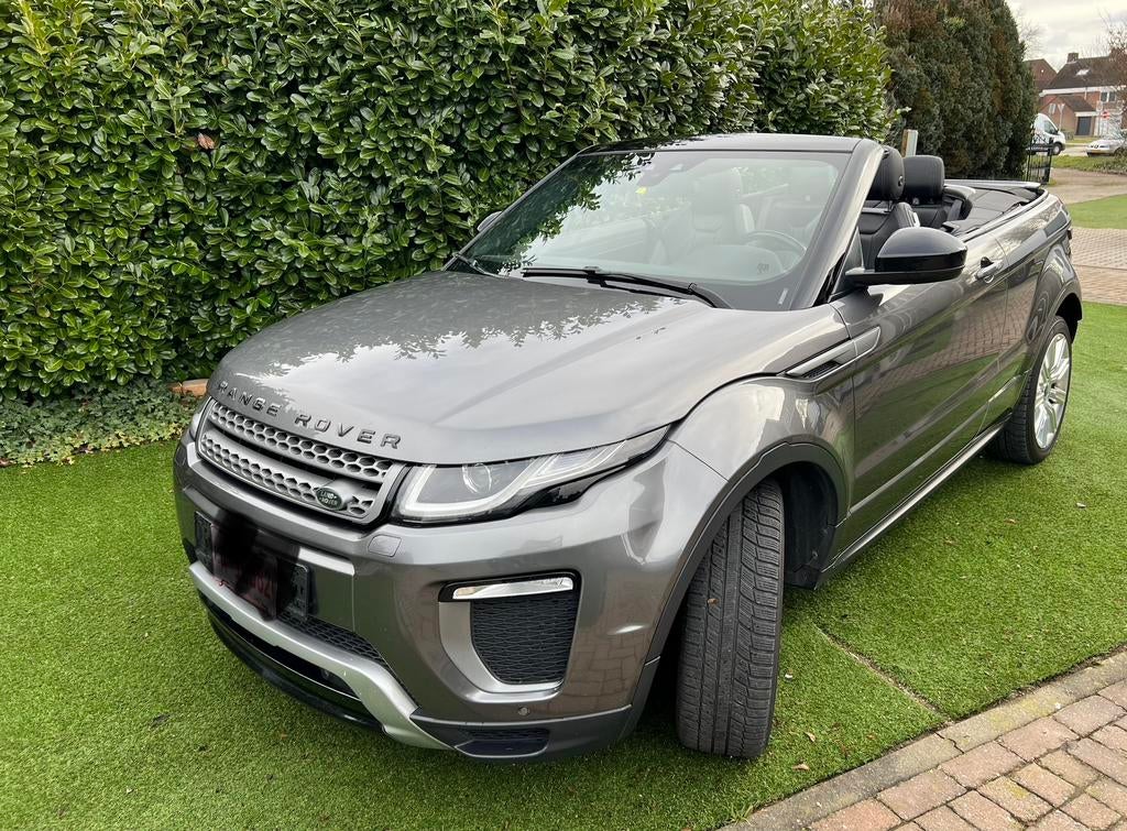 Landrover Evoque 2.0td HSE Dynamic cabriolet bj 2016, Zwart, Cabriolet, Leder, Diesel