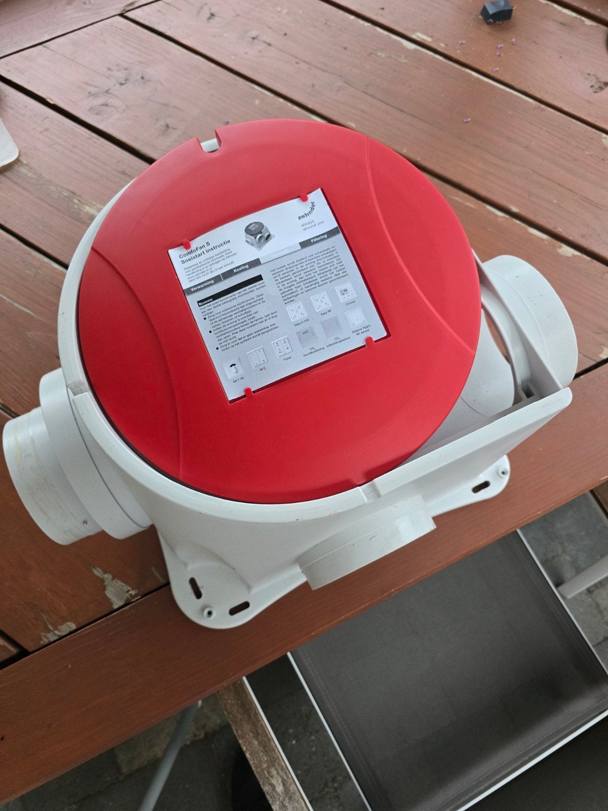 Zehnder ComfoFan S box (alleen box), Ophalen of Verzenden, Gebruikt, Ventilator en Afzuiger