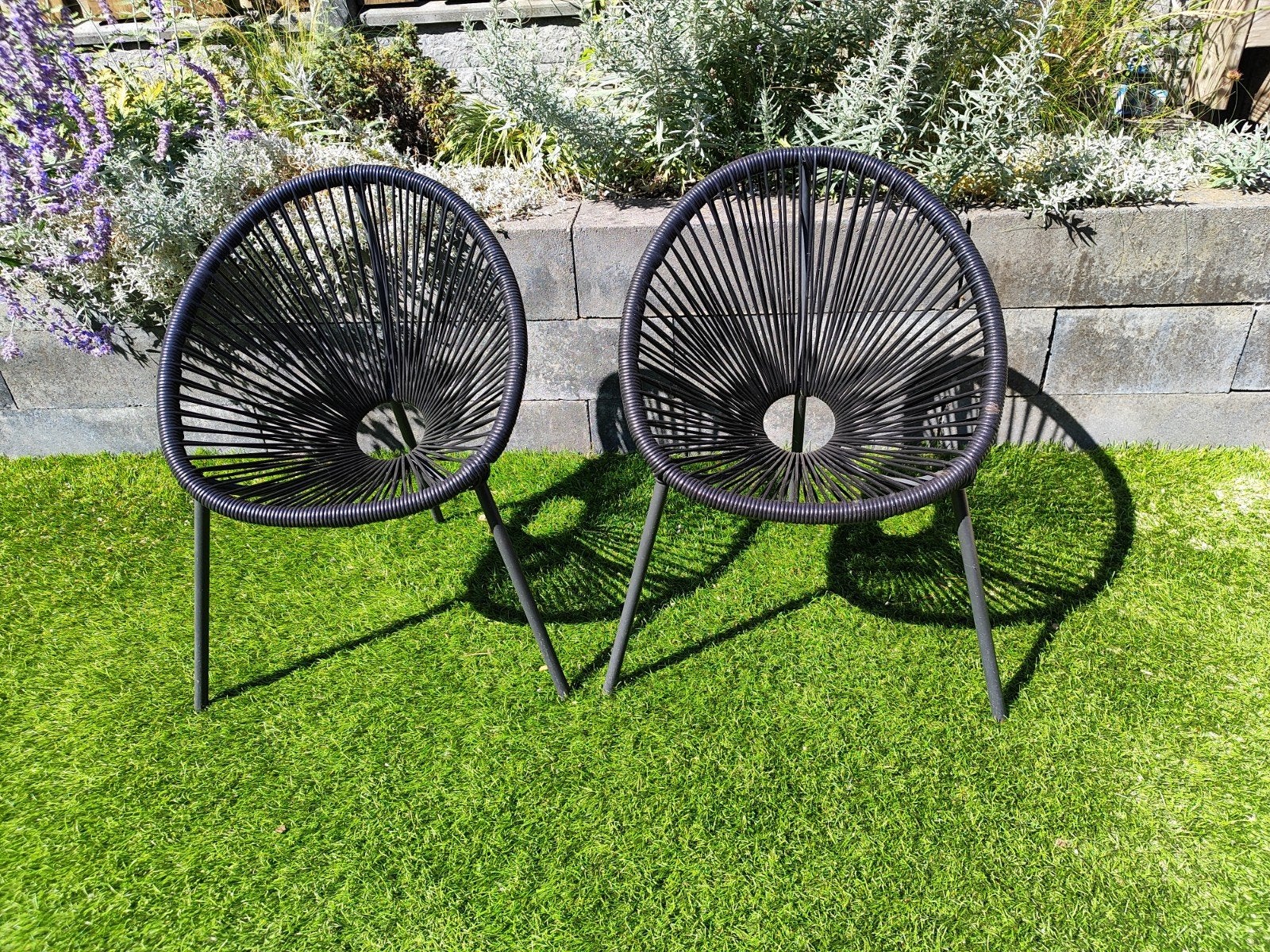 2 kinder tuinstoelen, Tuin en Terras, Ophalen, Zo goed als nieuw, Kunststof, Stapelbaar