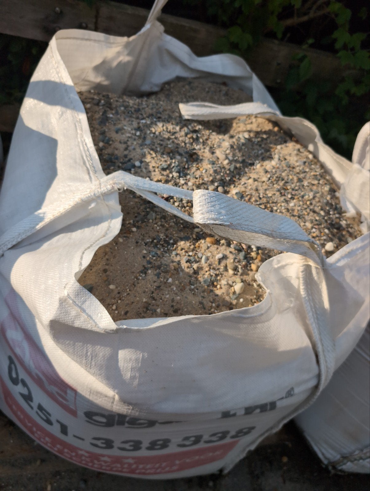 Zand grind mengsel voor beton - 1 kuub, Ophalen
