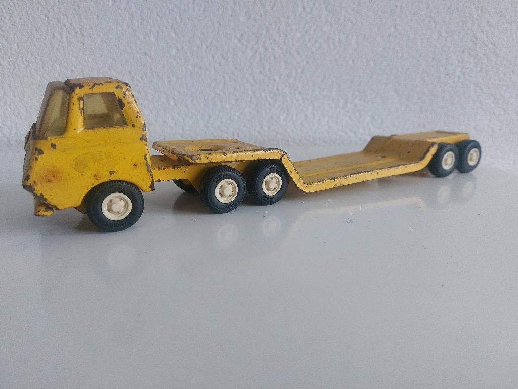 Tonka lage oplegger metaal, Ophalen of Verzenden, Gebruikt