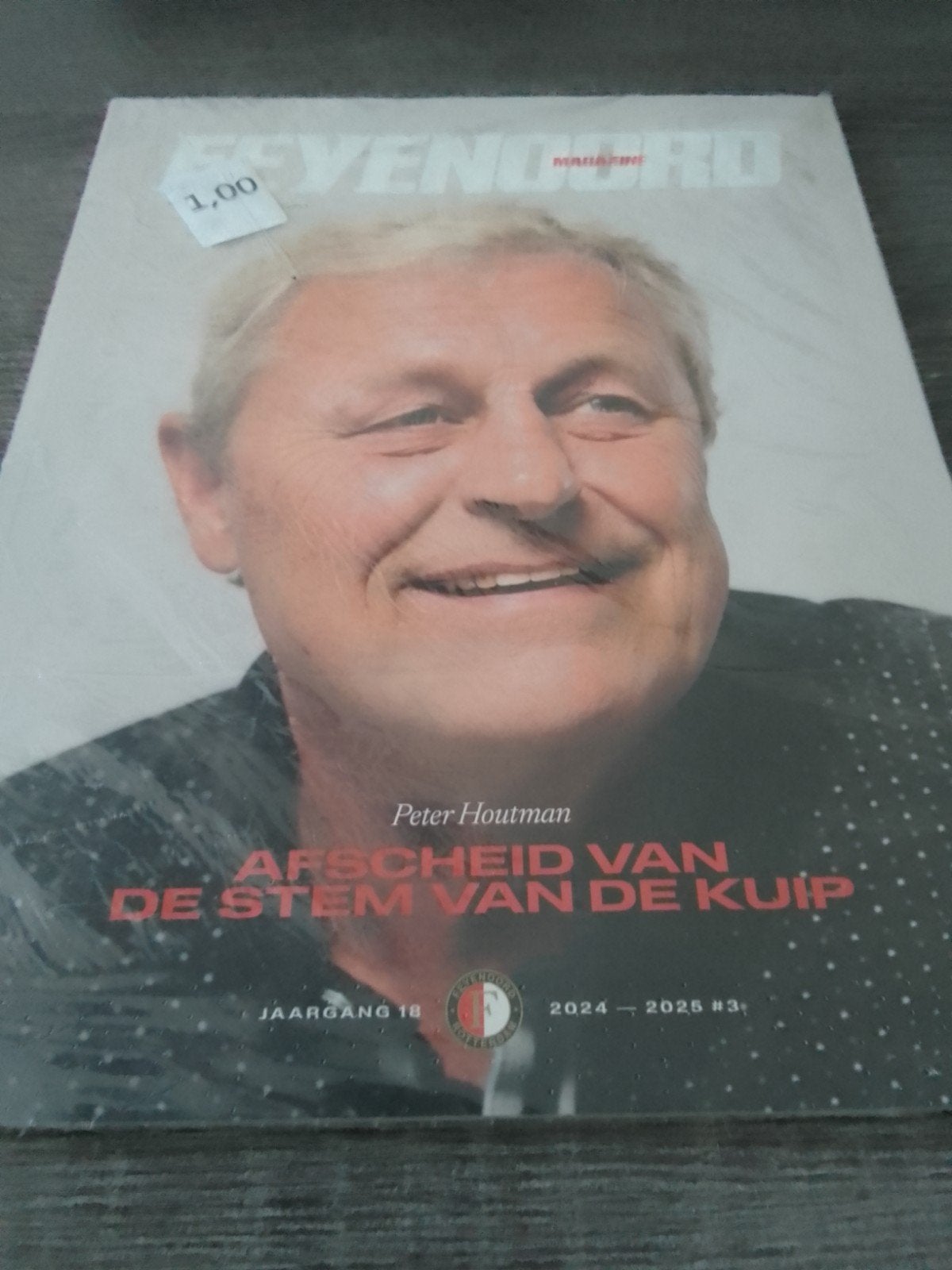 Feyenoord Magazine Jaargang 18 - Peter Houtman Afscheid, Ophalen