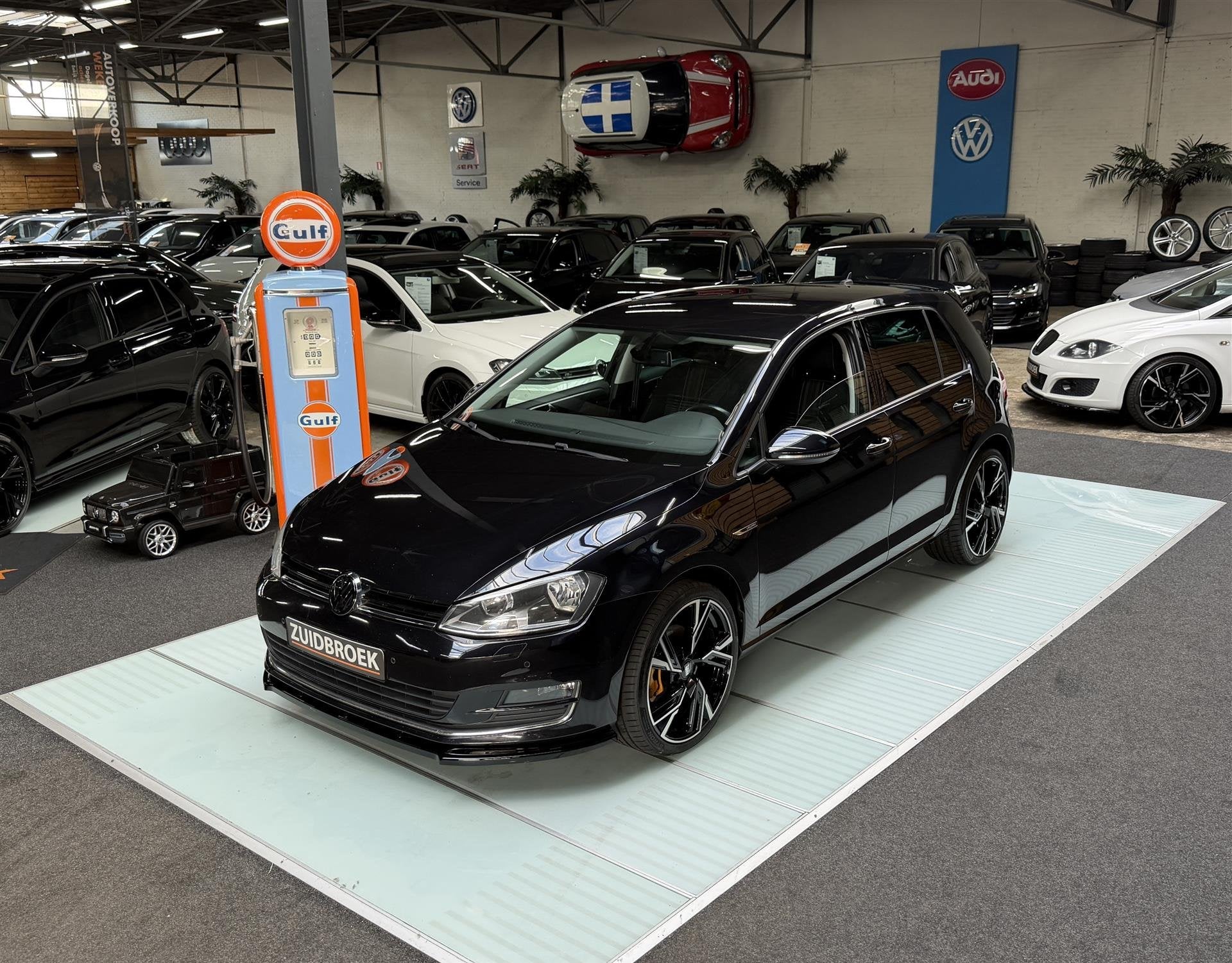 Volkswagen Golf 1.4 TSI R-Line Maxton | Navi | 5-Drs | Clima, Gebruikt, 4 cilinders, Zwart, Origineel Nederlands