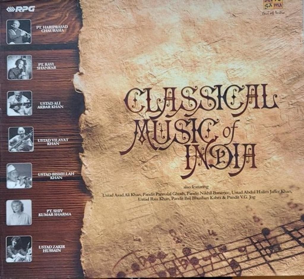 Classical Music of India -Pandit Ravi Shankar 4 CD, Ophalen of Verzenden, Zo goed als nieuw