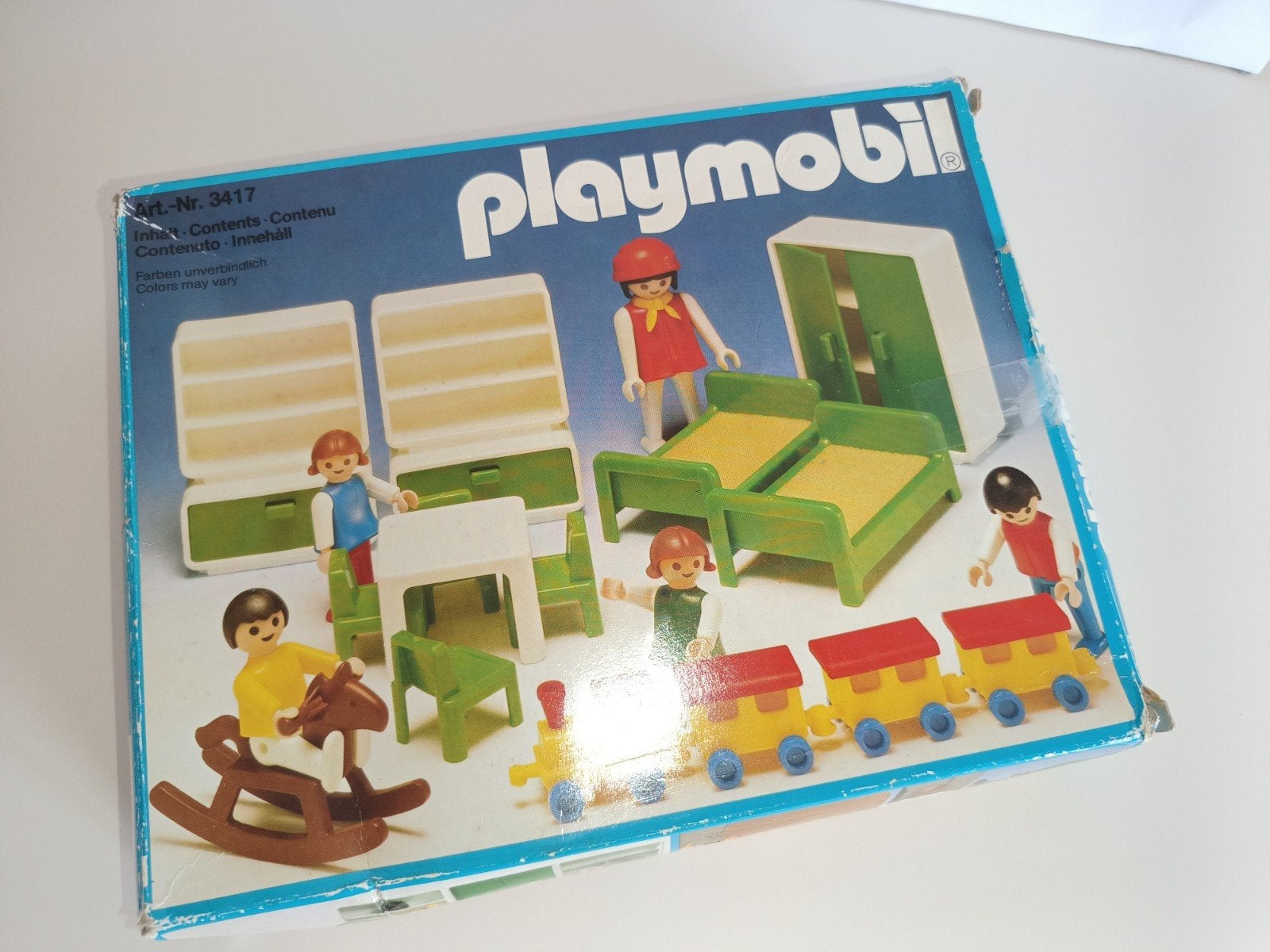 3417 kinderkamer playmobil, Gebruikt, Complete set, Overige typen, Ophalen of Verzenden