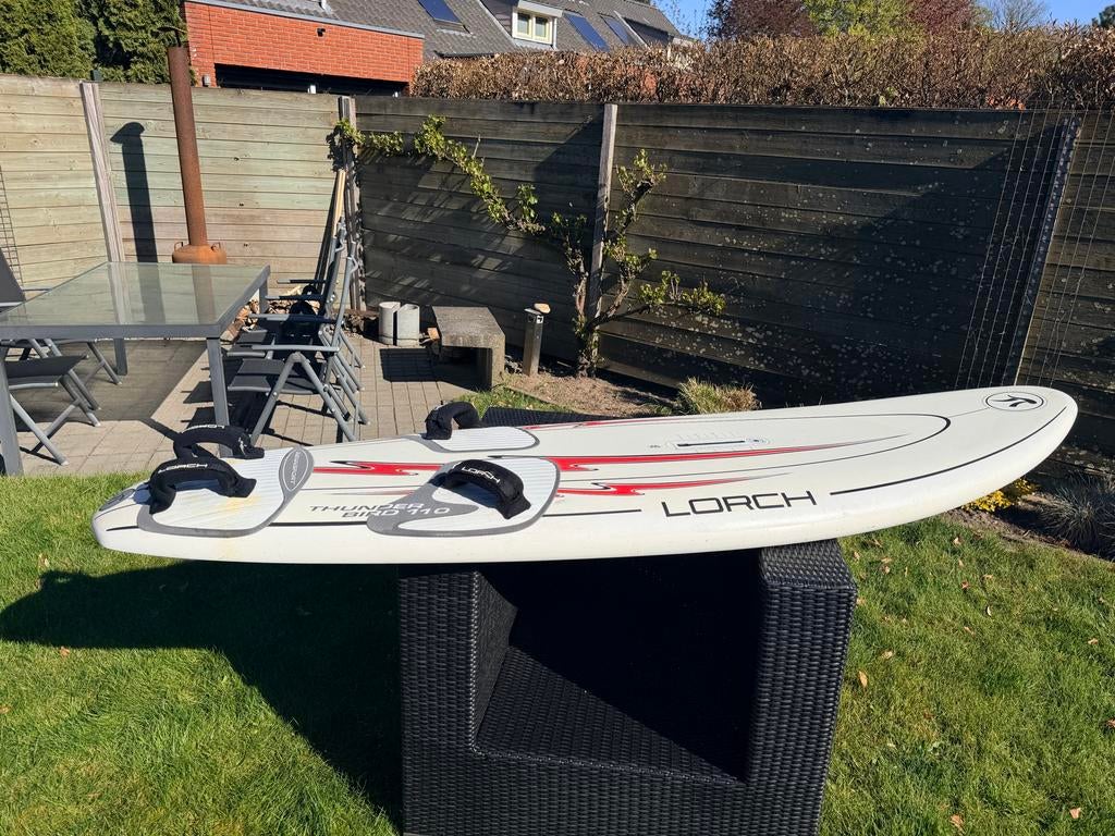 Lorch Thunderbird 110 Rennsport, Watersport en Boten, Windsurfen, Ophalen, Gebruikt, Minder dan 250 cm, Plank