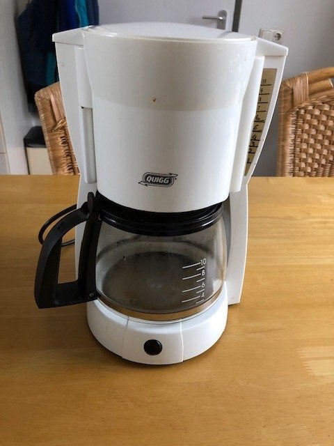 Te koop goed werkend koffiezetapparaat, Ophalen, Gebruikt, Koffiemachine, Gemalen koffie