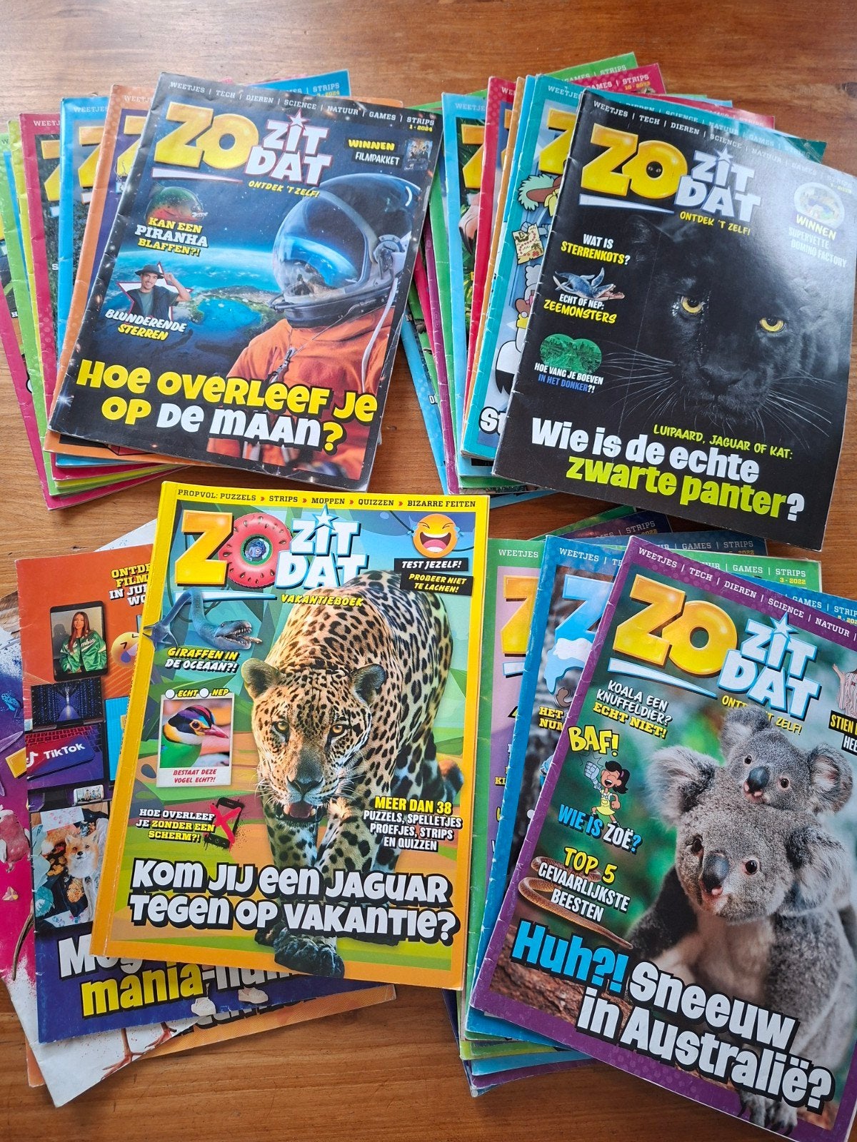 31x Zo Zit Dat met Vakantieboek, Boeken, Ophalen of Verzenden, Zo goed als nieuw, Wetenschap en Natuur