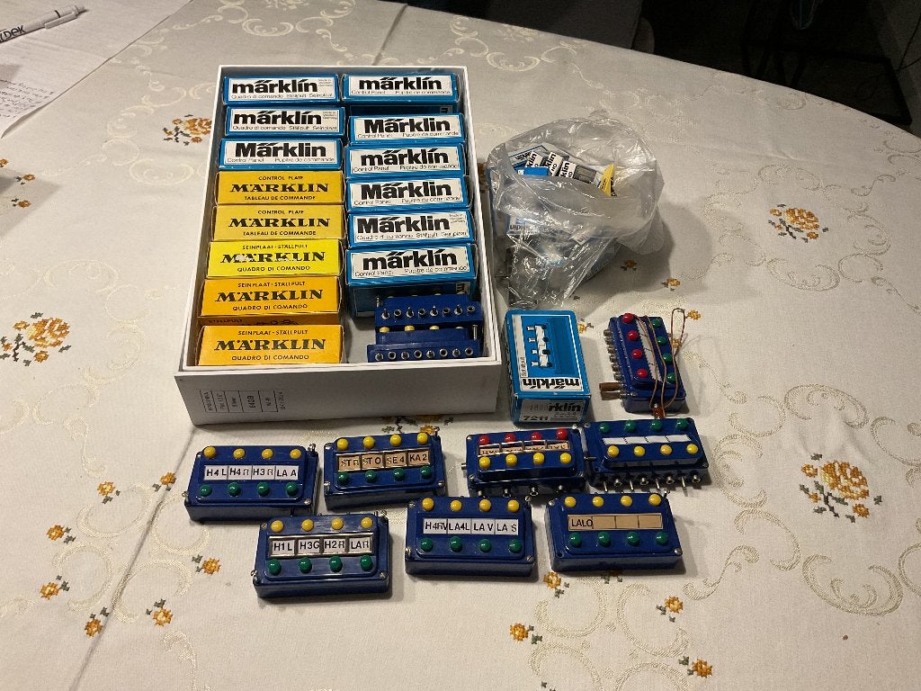 maerklin ho seinplaten en verdeelplaten, Hobby en Vrije tijd, Ophalen, Wisselstroom, Gebruikt, Overige typen
