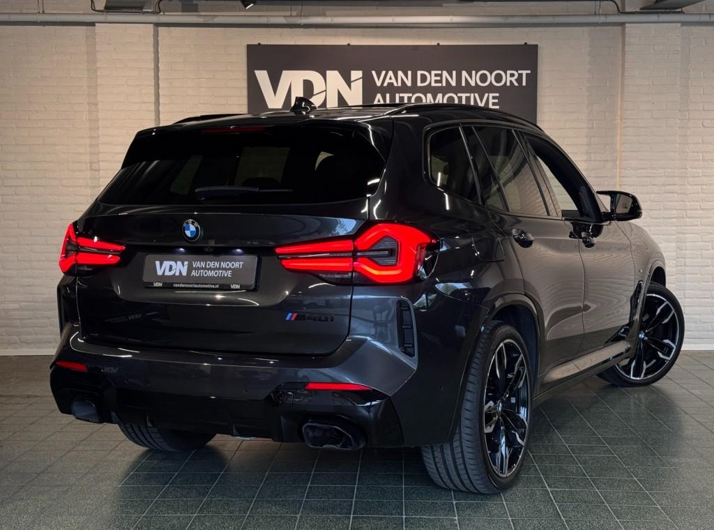 Bmw X3 M40I xDrive High Executive Harman HUD Pano Trekhaak 2, Automaat, Gebruikt, Met garantie (alle), Bedrijf