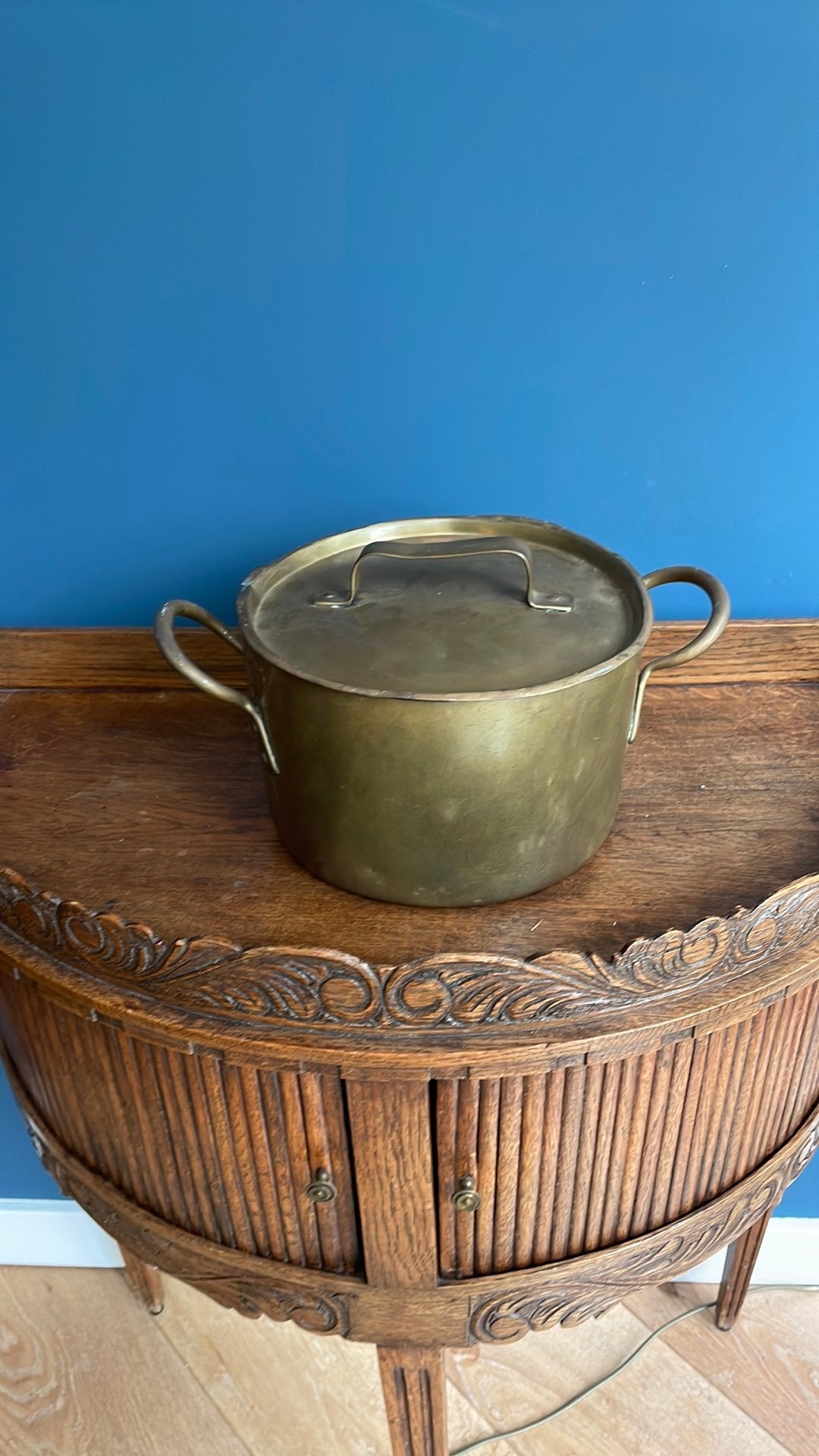Koperen pan, Antiek en Kunst, Ophalen of Verzenden