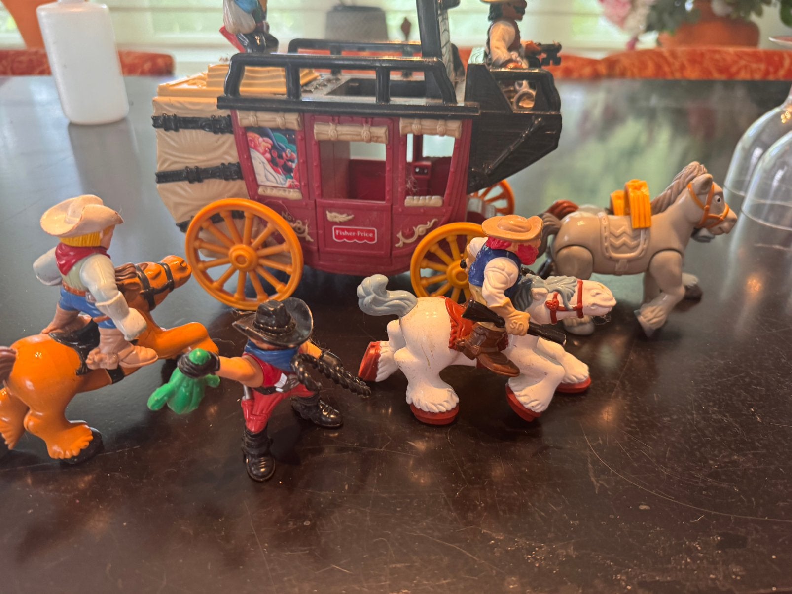 Fisher Price western postkoets, Ophalen of Verzenden, Zo goed als nieuw