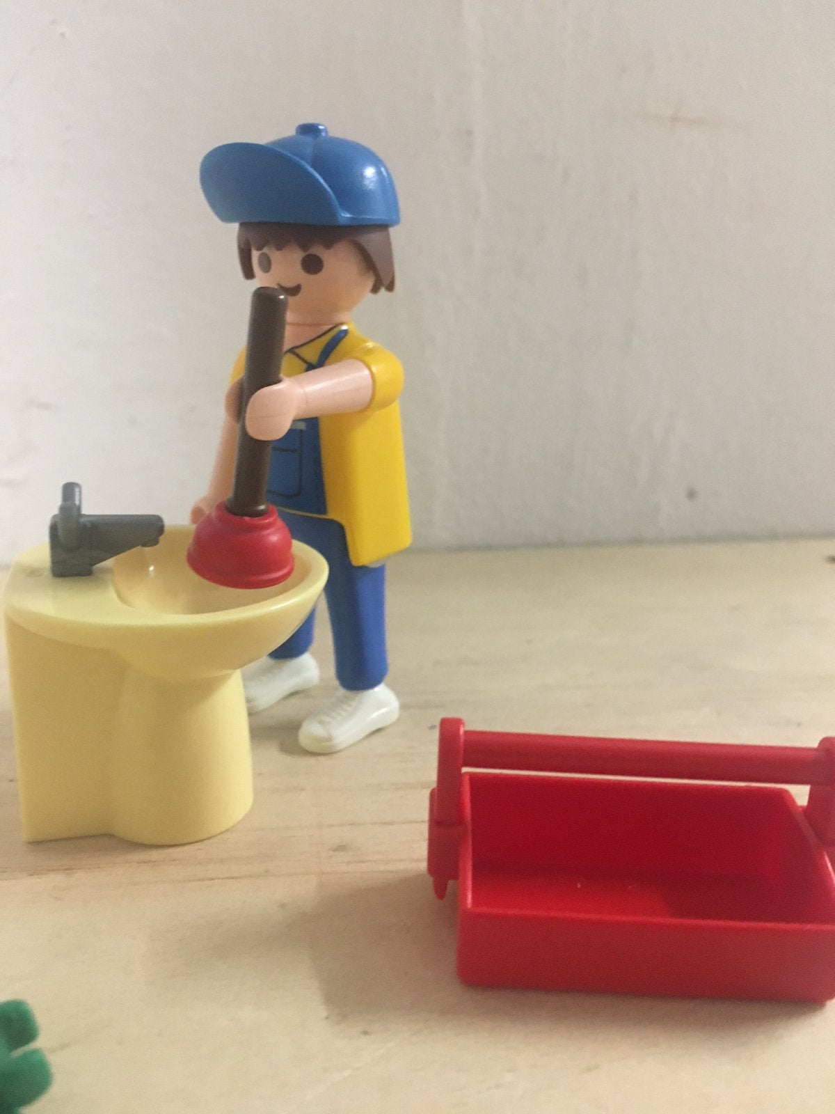 Playmobil Loodgieter met wastafel en gereedschap (4655), Gebruikt, Special plus, Figuren, Complete set