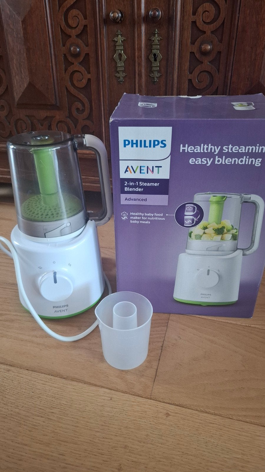 Philips Avent 2-in-1 Stomer en blender voor babyvoeding, Ophalen of Verzenden, Gebruikt, Overige typen