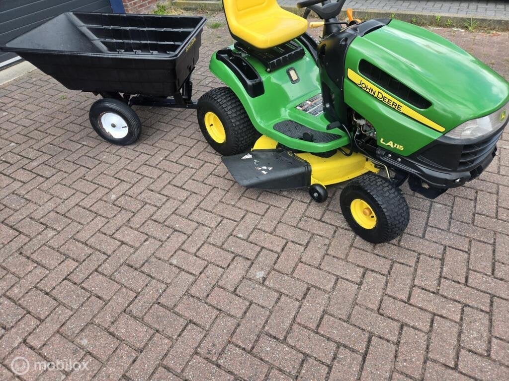 Zitmaaier  john deere  la 115 zijlosser  mulch 185pk, Ophalen, Zo goed als nieuw, Mulchfunctie