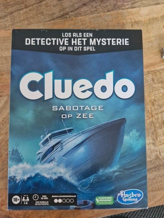 Diverse spellen - Cluedo Escape - Goede staat, Ophalen of Verzenden, Gebruikt
