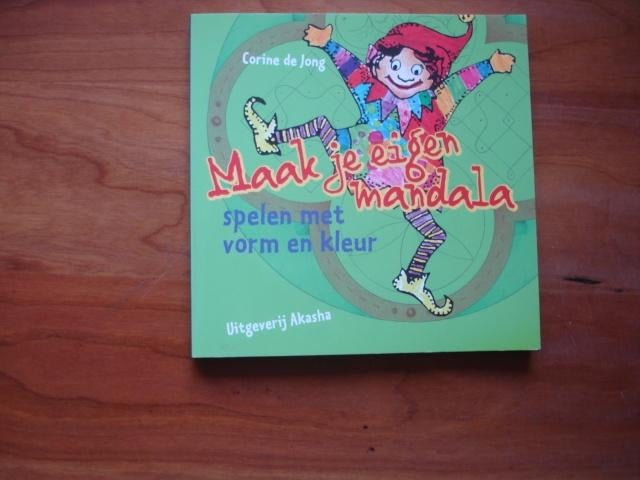 JJ.(120) maak je eigen mandala. Spelen met vorm en, Boeken, Kinderboeken | Jeugd | onder 10 jaar, Zo goed als nieuw, Fictie algemeen