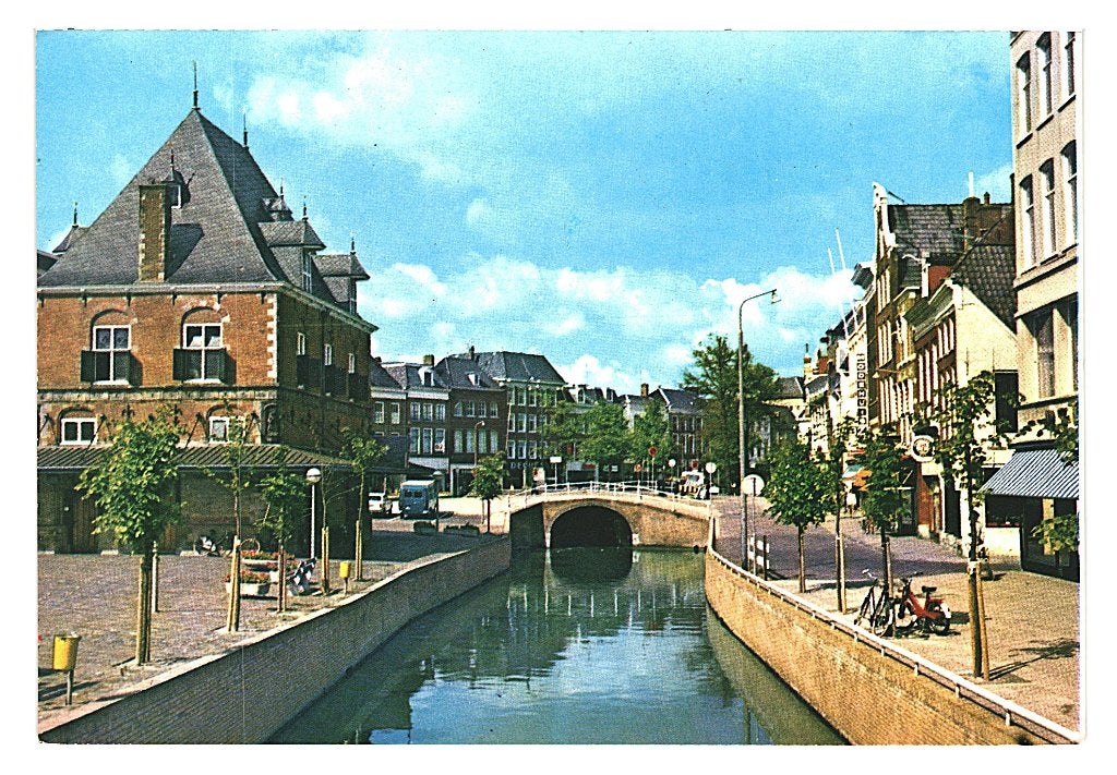 38413 Leeuwarden Fr 1973 _Nette oude kaart Onbeschreven, Ophalen of Verzenden, 1960 tot 1980, Ongelopen, Gelderland