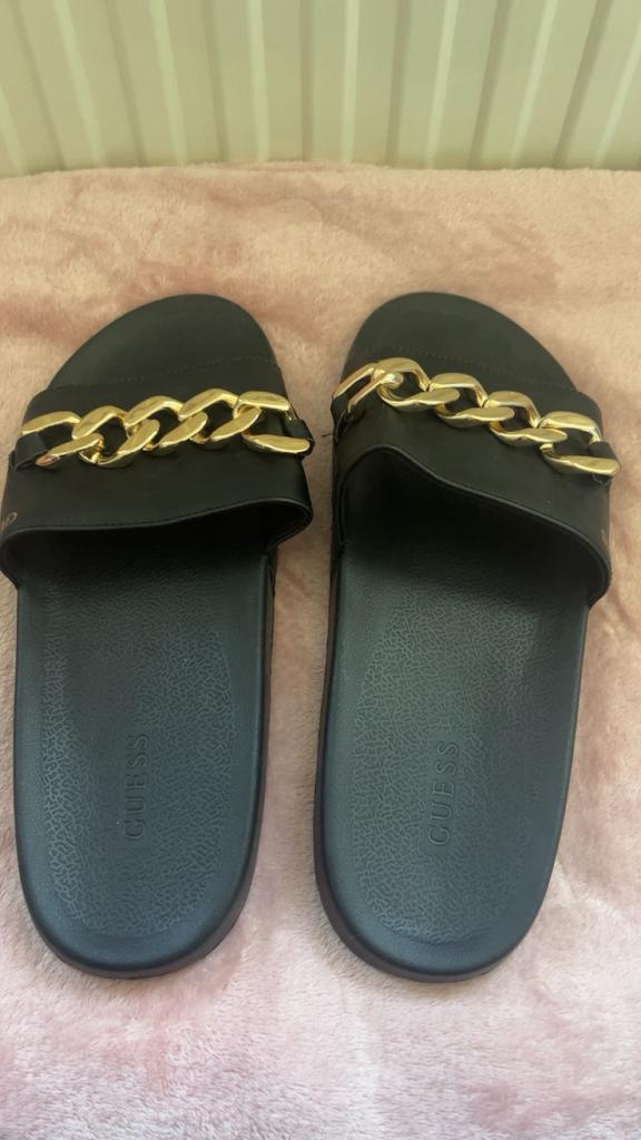 Guess slippers, Kleding | Dames, Schoenen, Slippers, Zwart, Nieuw, Ophalen of Verzenden