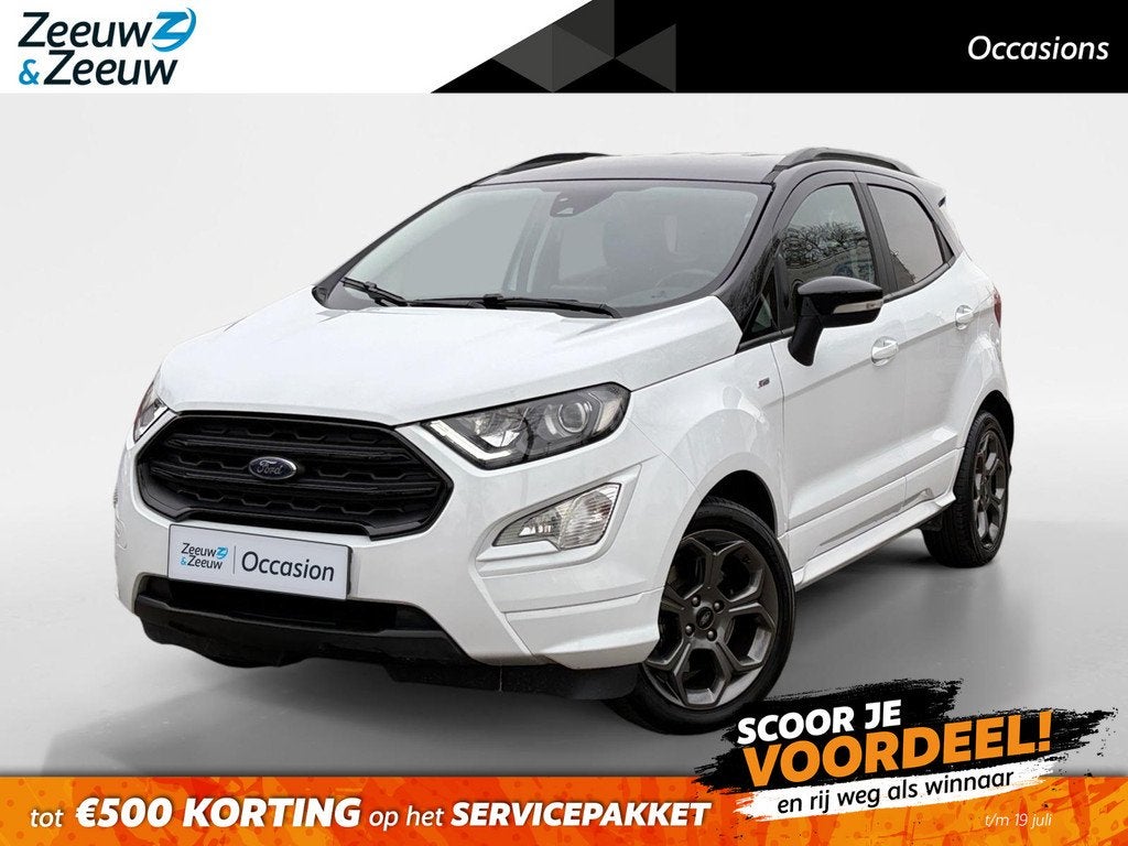 Ford EcoSport 1.0 EcoBoost ST-Line | Winter Pack | Camera* |, Auto's, Ford, Voorwielaandrijving, 12 maanden, 125 pk, Gebruikt