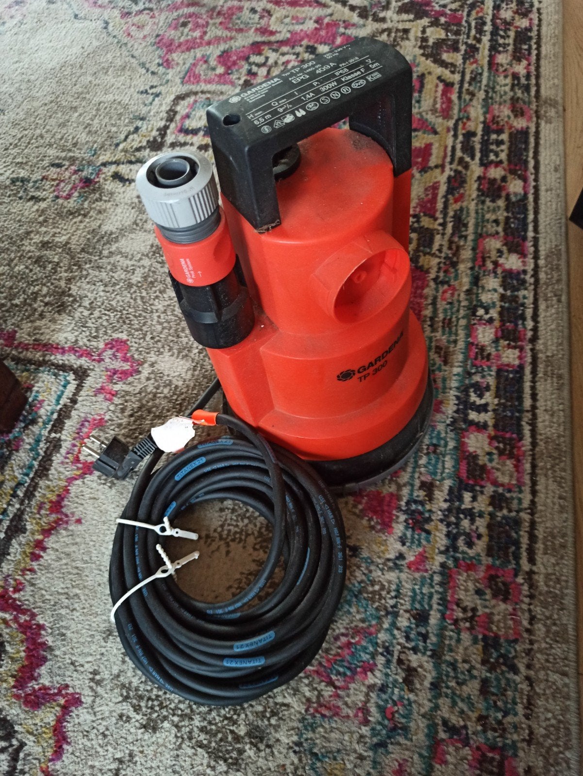 Gardena Dompelpomp TP 300 - Krachtige en Betrouwbaar, Ophalen, Nieuw, Elektrisch, Dompelpomp