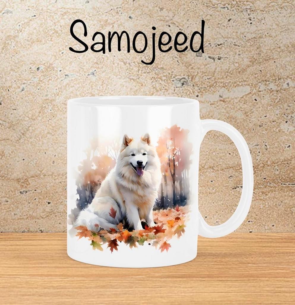 Samojeed Herfstmok, Huis en Inrichting, Keuken | Servies, Verzenden, Nieuw, Overige stijlen, Kop(pen) en/of Schotel(s)