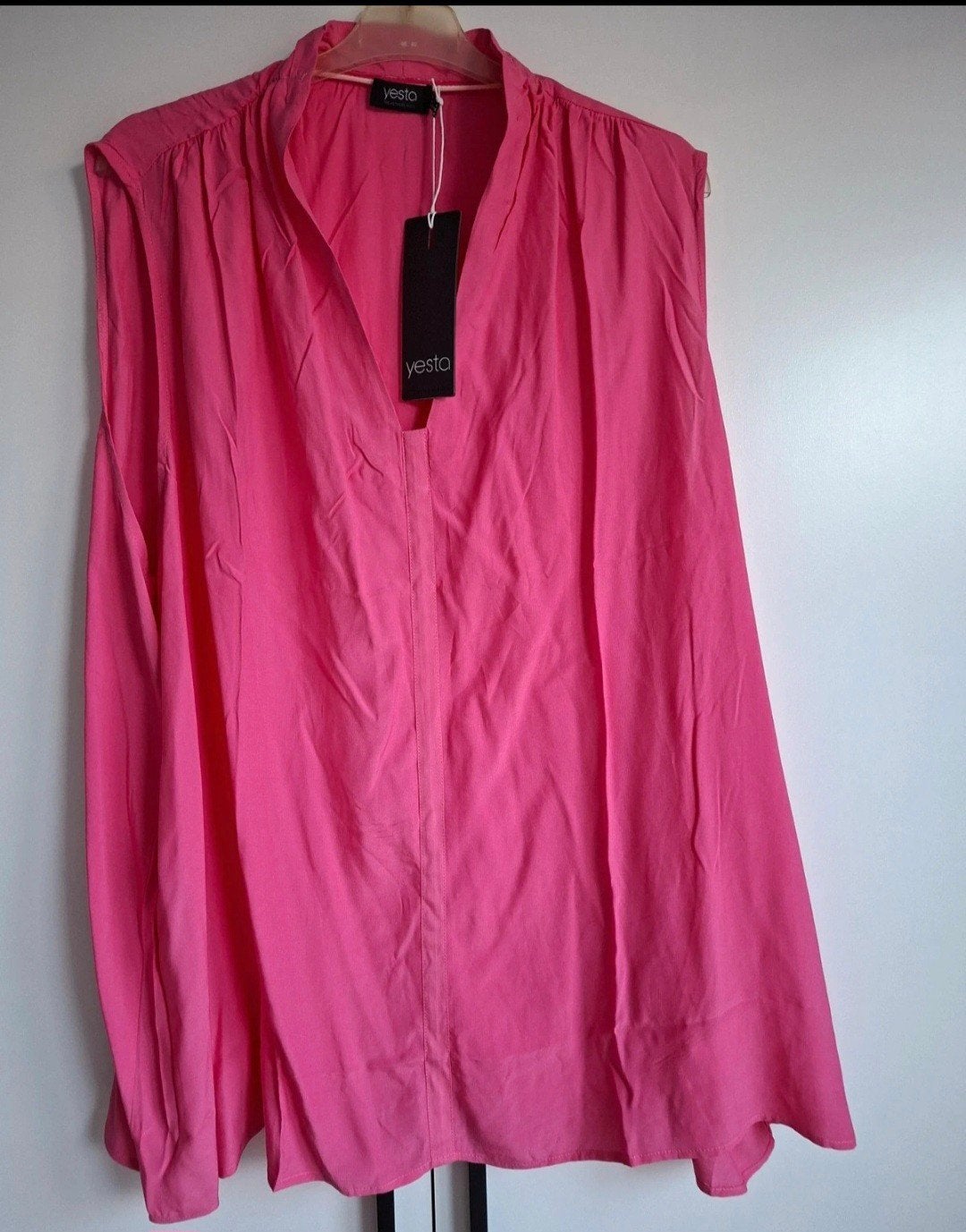 Nieuwe Yesta Blouse,  fuchsia, maat 54/56, Kleding | Dames, Grote Maten, Blouse of Tuniek, Ophalen of Verzenden, Roze, Nieuw