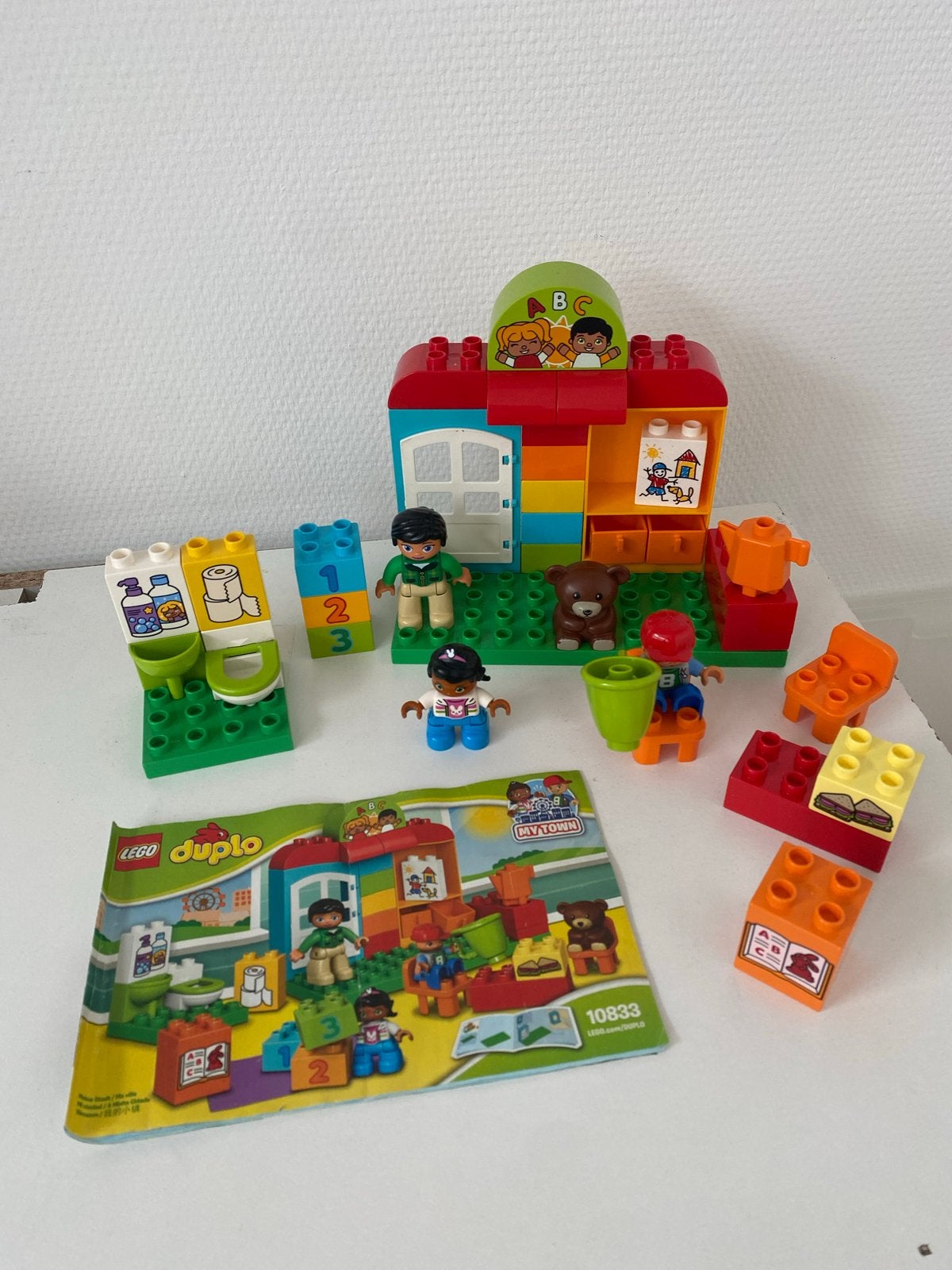 LEGO Duplo Mijn Eerste Kleuterschool 10833, Ophalen of Verzenden, Zo goed als nieuw