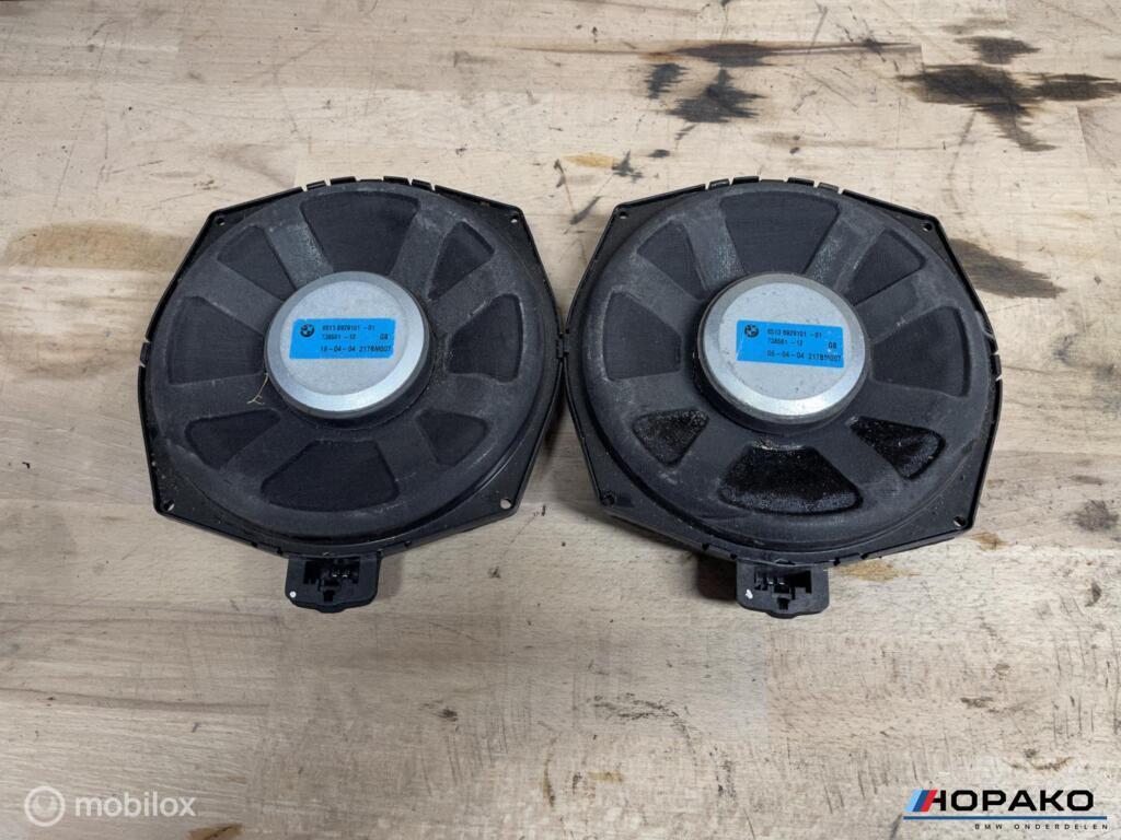 Subwoofer set BMW E60 E61 hifi 65136929101, Auto-onderdelen, Elektronica en Kabels, Gebruikt, Ophalen of Verzenden