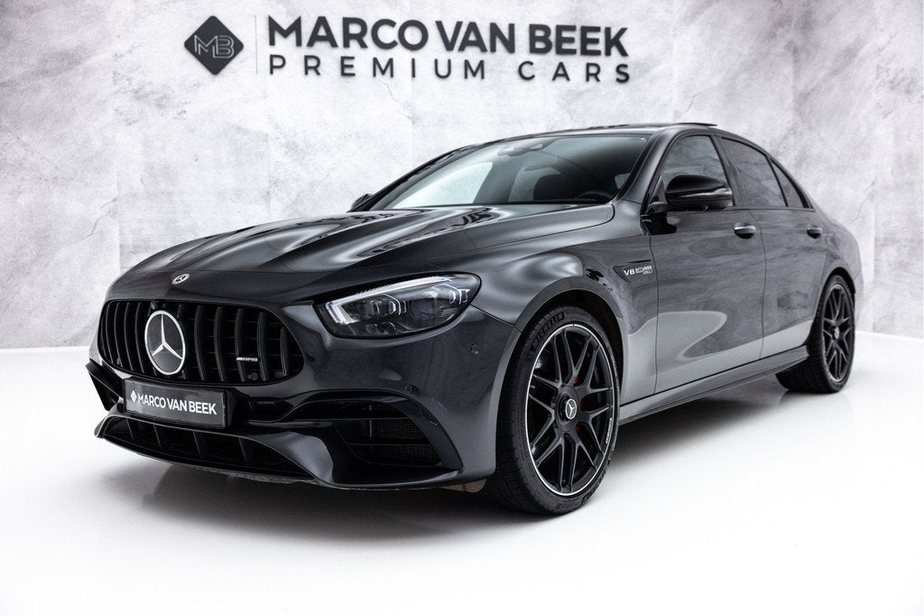 Mercedes-Benz E-Klasse AMG 63 S 4MATIC+ | Pano | Stoelkoelin, Auto's, 12 maanden, Gebruikt, 120 €/maand, Leder