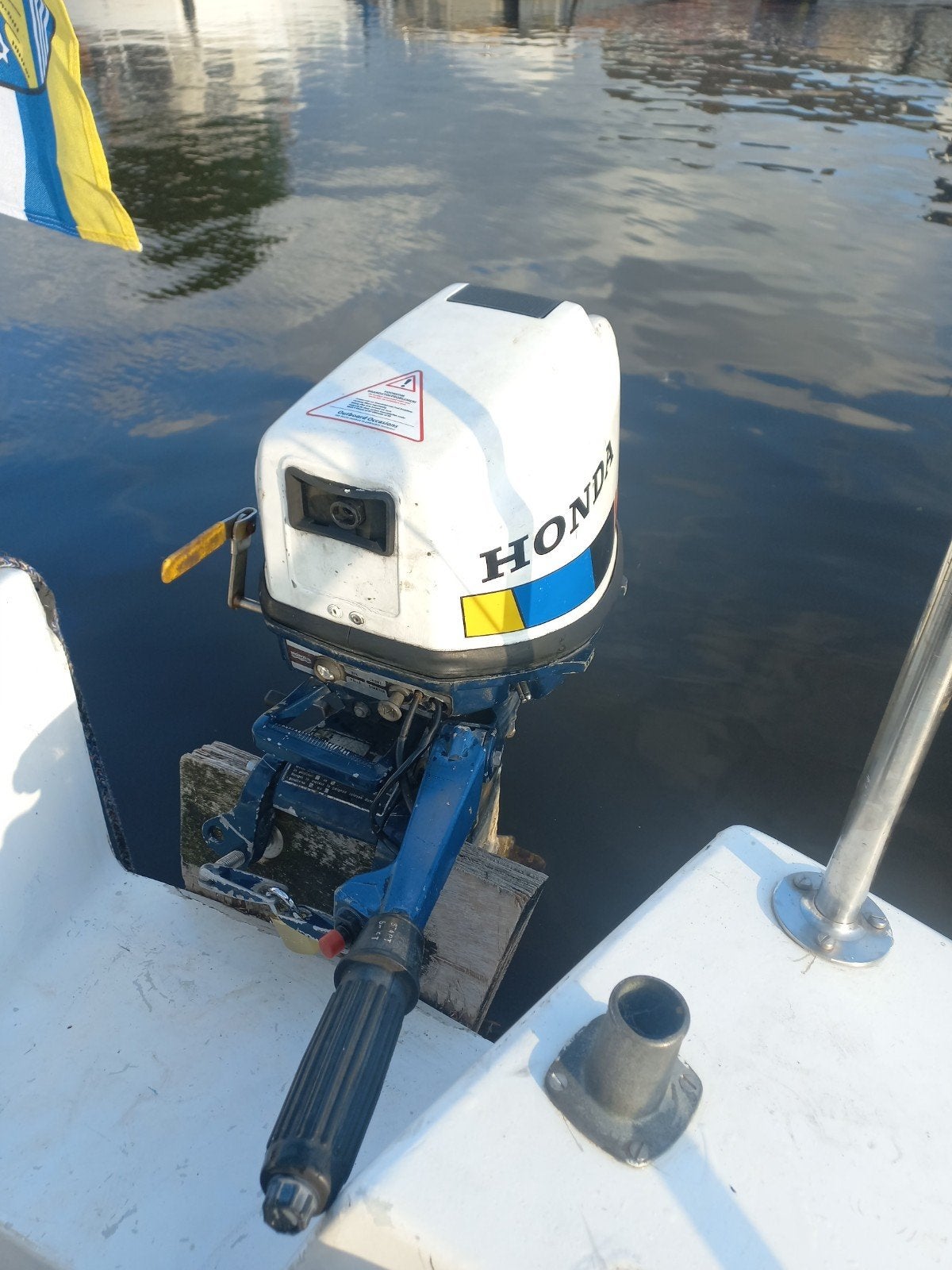 Dikke Honda 10pk, Ophalen, Gebruikt, Kaartplotter of Fish Finder