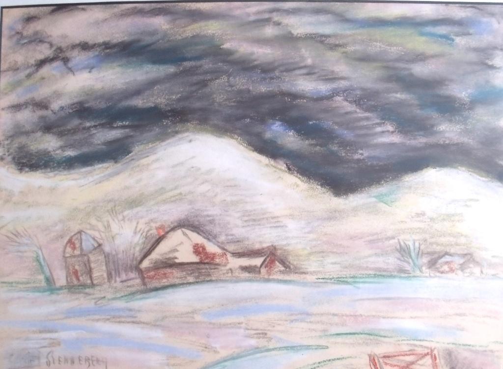 Piet Stenneberg (1902-1972) - CAMP (Camperduin) - pastel, Antiek en Kunst, Ophalen of Verzenden