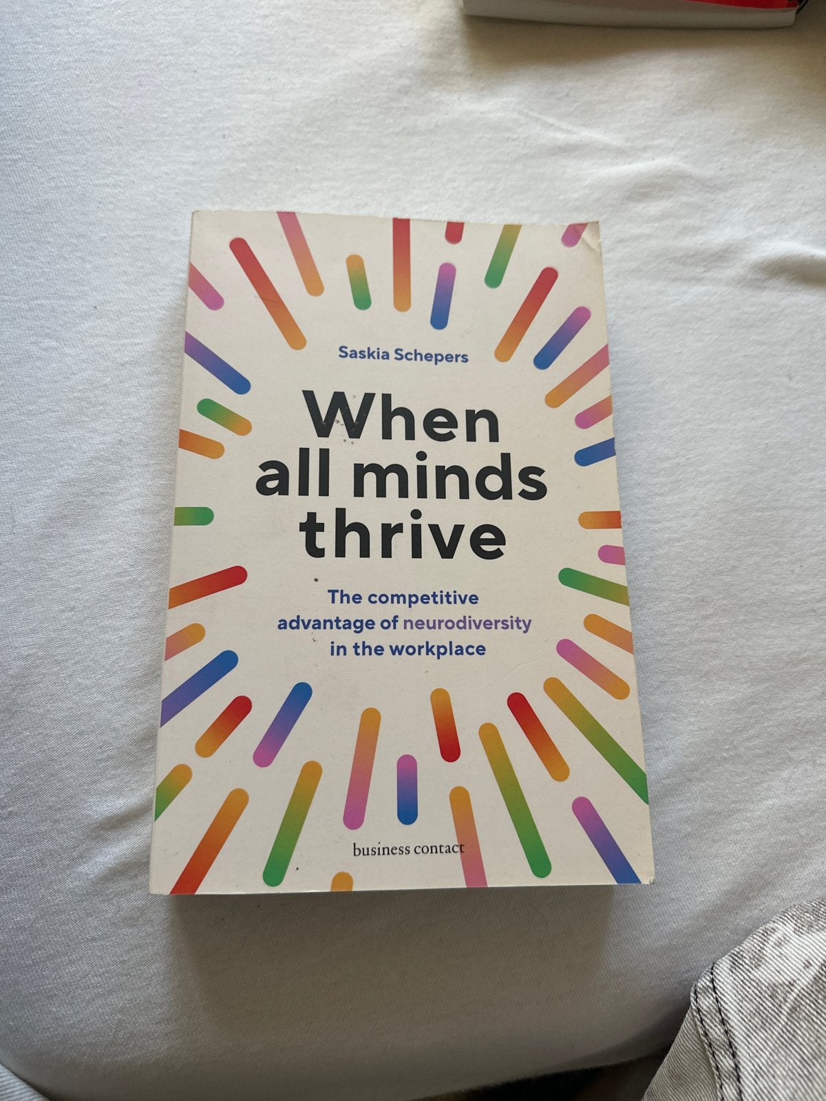 Saskia Schepers - When all minds thrive, Boeken, Ophalen of Verzenden, Zo goed als nieuw, Saskia Schepers