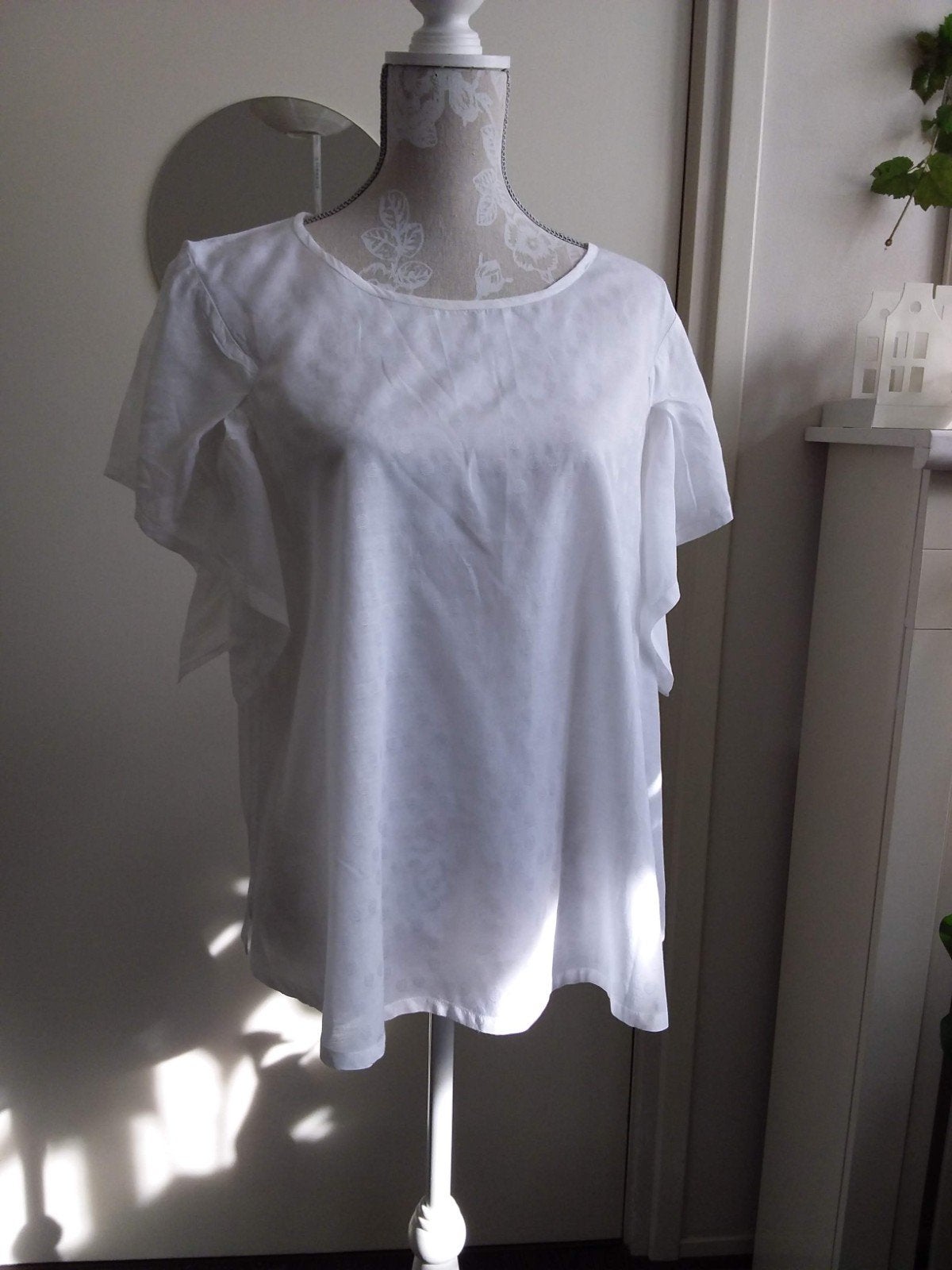 Gerard Darel blouse. Nieuwstaat, Ophalen of Verzenden, Zo goed als nieuw, Maat 38/40 (M), Wit