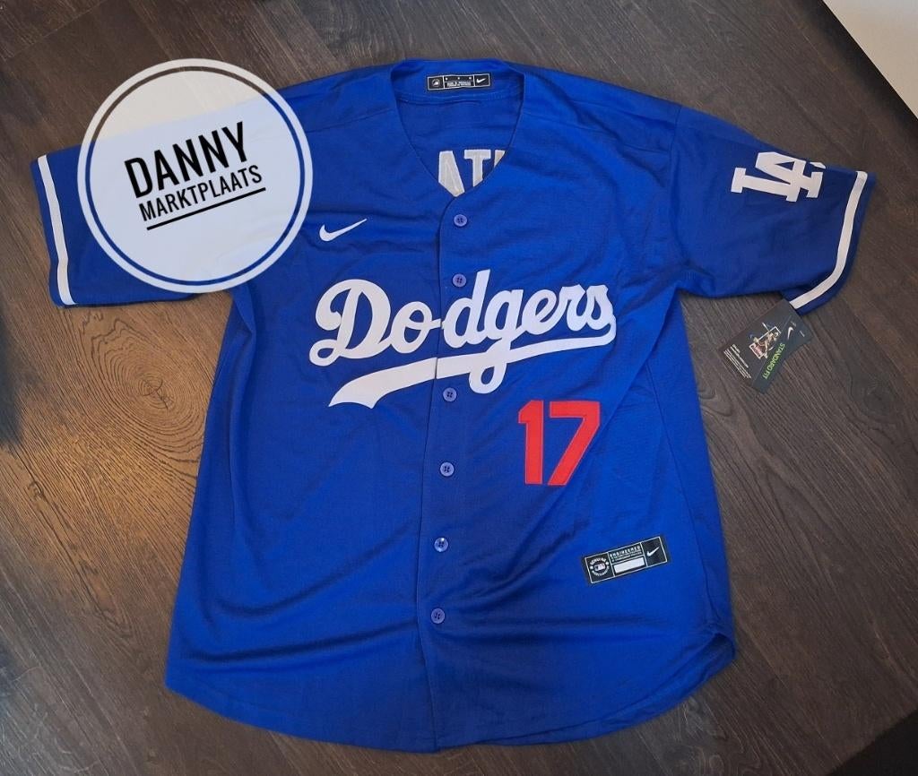 Ohtani Jersey (Nike)-Los Angeles Dodgers (LA Dodgers) maat M, Verzenden, Nieuw, Kleding